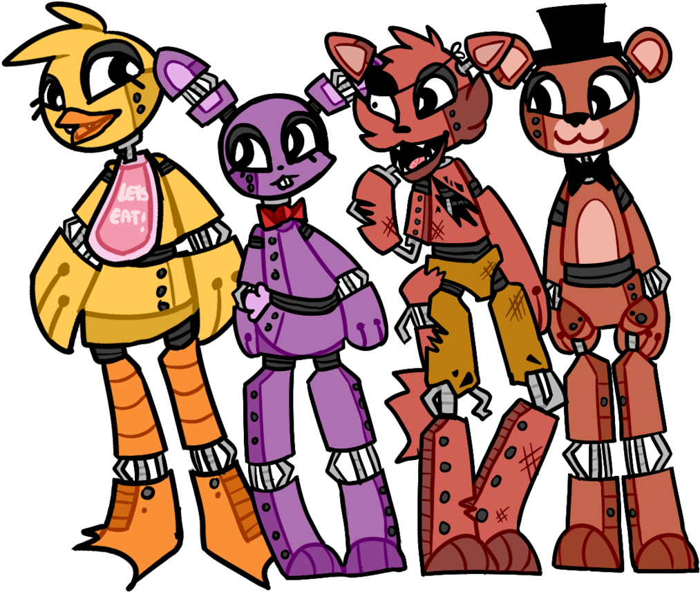 My Life As A Teenage Robot Fnaf (1024x882)
