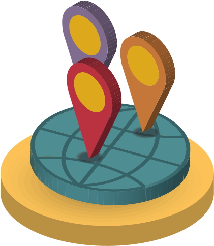 Cities Around The World - Circle (552x549)