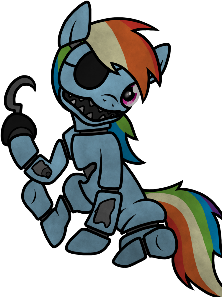 Animatronic, Applefreddy Fazjack's Pizzeria, Artist - Five Nights At Freddy's Cute Foxy (768x1024)