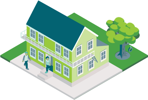 Boarding Houses - Houses Without Background (600x425)