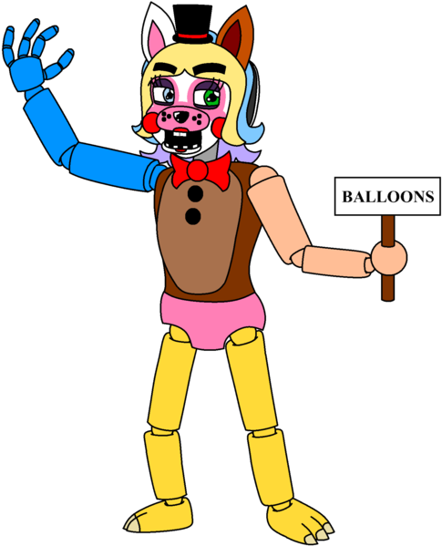 “you Are The Five Nights At Freddy's 2 Fandom, Though - Cartoon (500x649)