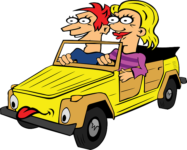 Drive, Two, People, Boy, Man, Lady, Woman, Girl, - Drive Off Phrasal Verb (640x512)