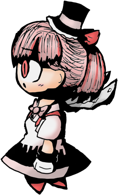 The Spooky Scary Brawl Girl - Illustration (500x717)