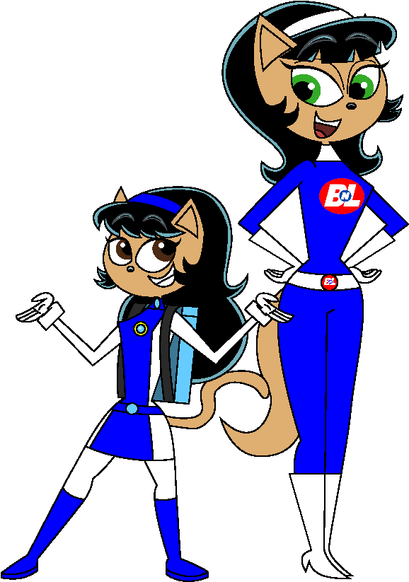 Kristina And Kitty Katswell In Mat E By Magic Kristina - Cartoon (687x973)