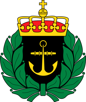 Sea Home Guard, The Ubiquitous Naval Symbol The Anchor - Norway Coat Of Arms (354x423)