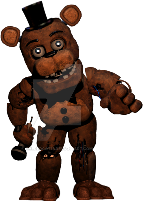 Old Freddy - Five Nights At Freddy's - Freddy 6 Plush (900x675)