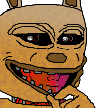 3 Years Ago Fnaf Five Nights At Freddy's - Pepe The Frog P7nch (500x375)