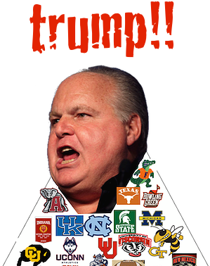 These 90 Universities May As Well Be Renting Their - Merry Squatchmas Tile Coaster (447x394)