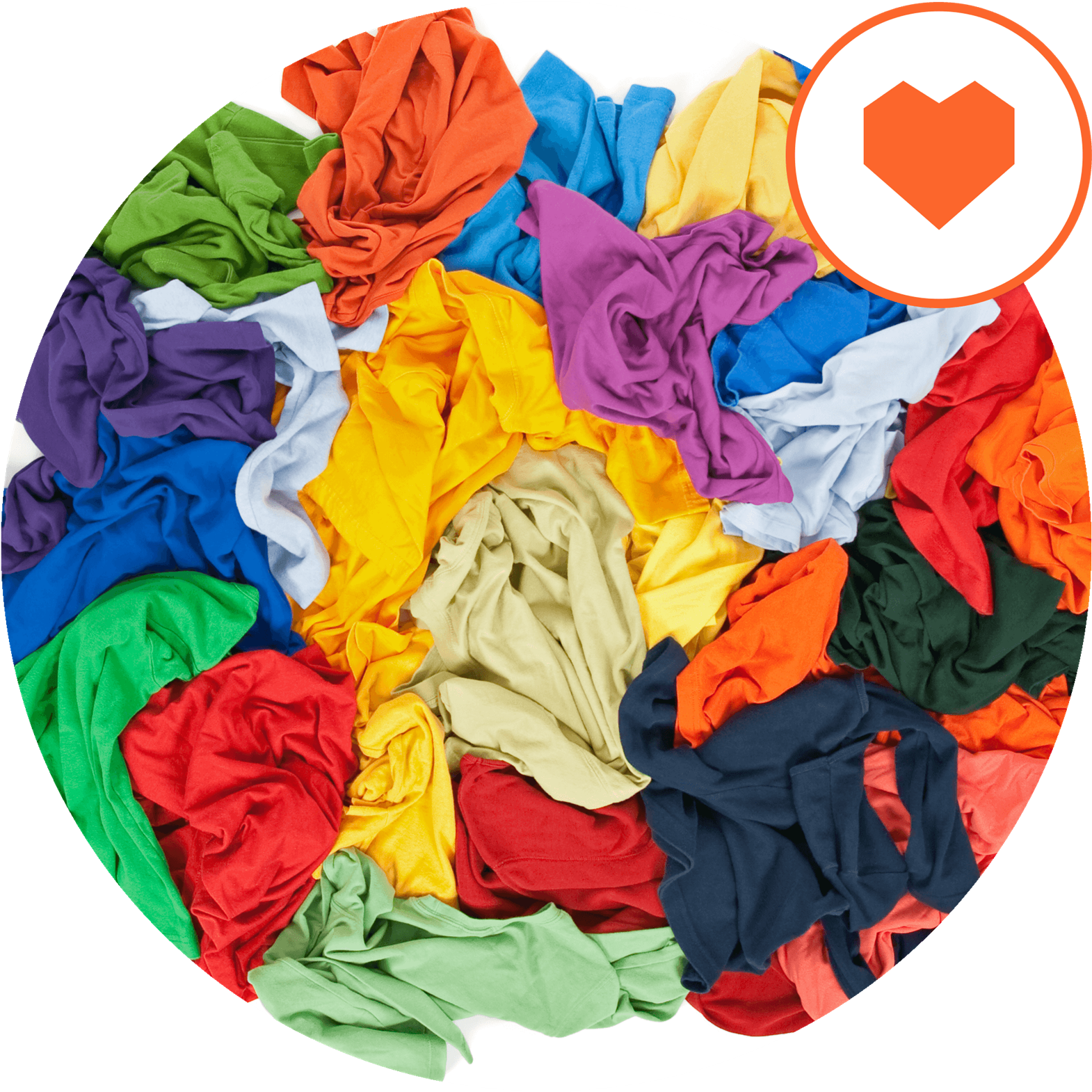 Home Is Where The Heart Is, Not Your Clutter - Messy Clothes (1676x1673)