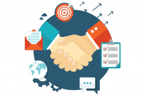 Partner - Customer Relationship Management Icon Png (500x333)