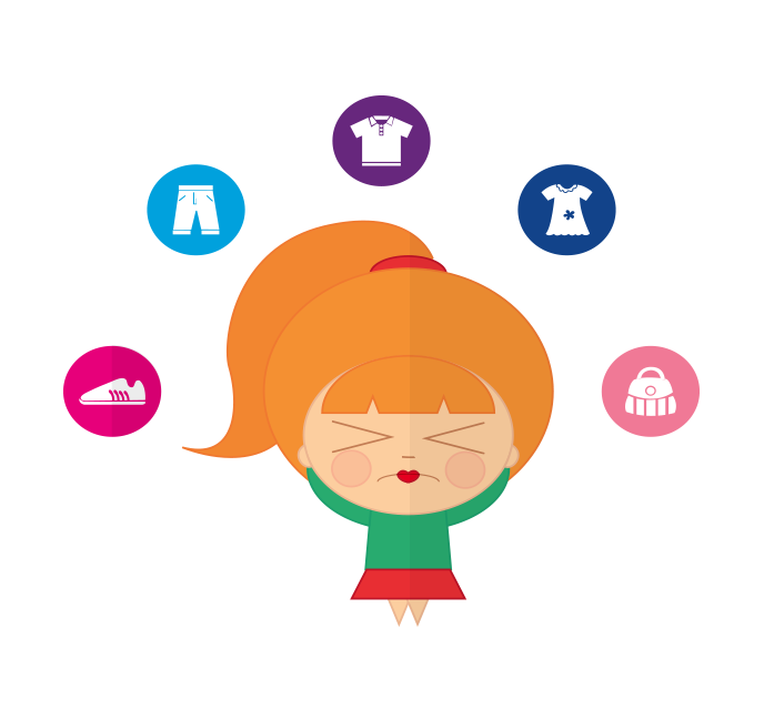 Si Avvicina Il Cambio Di Stagione E Non Vuoi Gettare - Illustration (697x649)