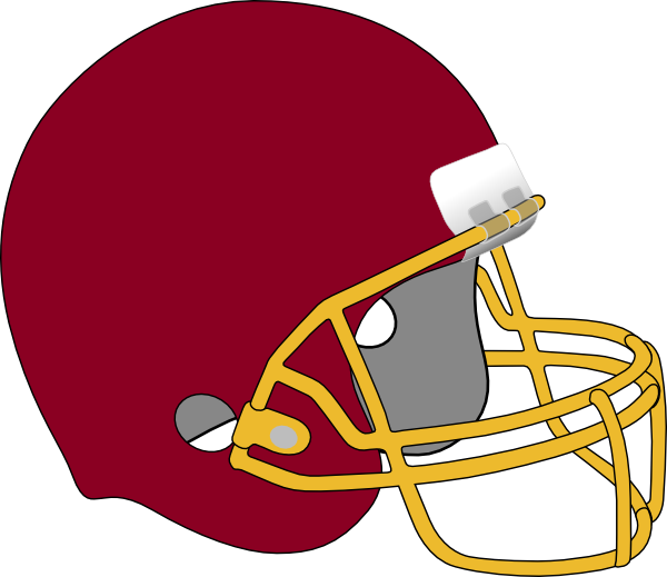 Football Helmet Clip Art - Football Gender Reveal Helmets (600x519)