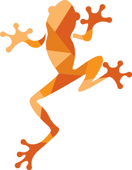 Boulders Gym Frog - Home Climbing Logo (443x571)