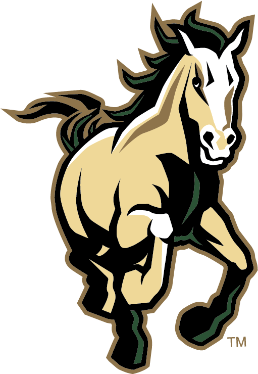 C - Descript - Mustangs - Cal Poly San Luis Obispo Mascot (900x900)