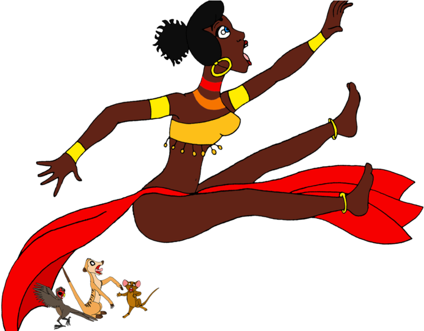 Hidaya Falling On Them By Brermeerkat16 - Cartoon (1191x670)