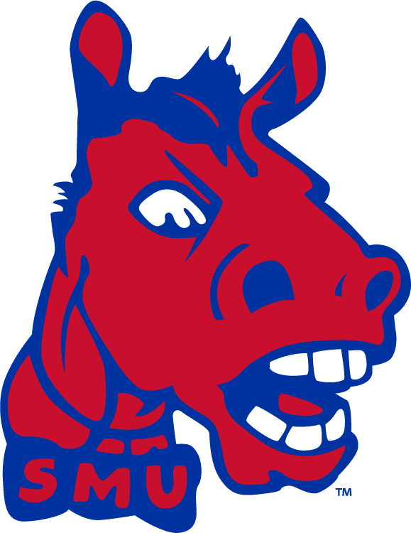 Mustang, Smu - Tailgate Clothing Company Soft Distressed Angry Horse (579x750)