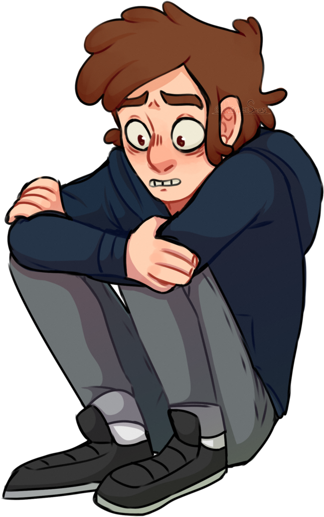 Falling Apart By Whisperseas - Cartoon (756x1058)