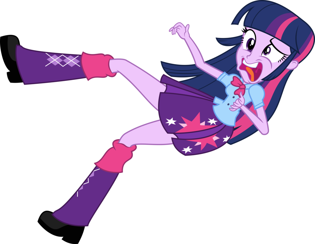 Falling Twilight Sparkle Equestria Girls By Yetioner - Twilight Sparkle Equestria Girl (1024x796)