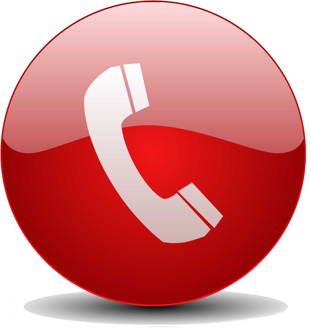 Call Logo Red Png (1100x1150)
