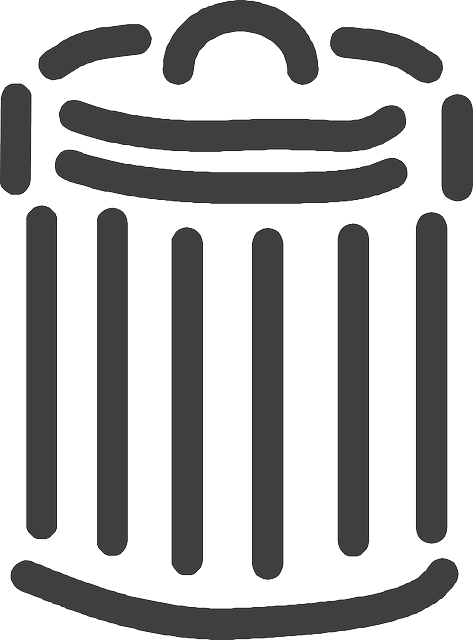 Every American Makes - Black Trash Can Clip Art (473x640)