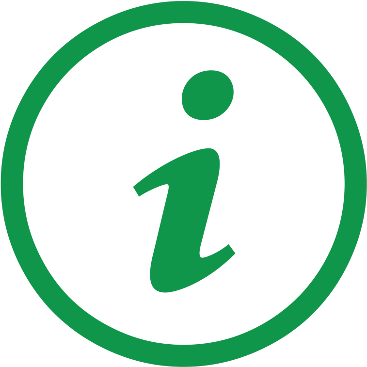 Get More Info - Information Icon Green (1024x1024)