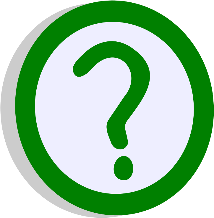 Symbol Question Green - Restore Png (747x768)