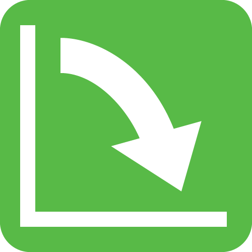 Trend Down Green 500px - Health (500x500)