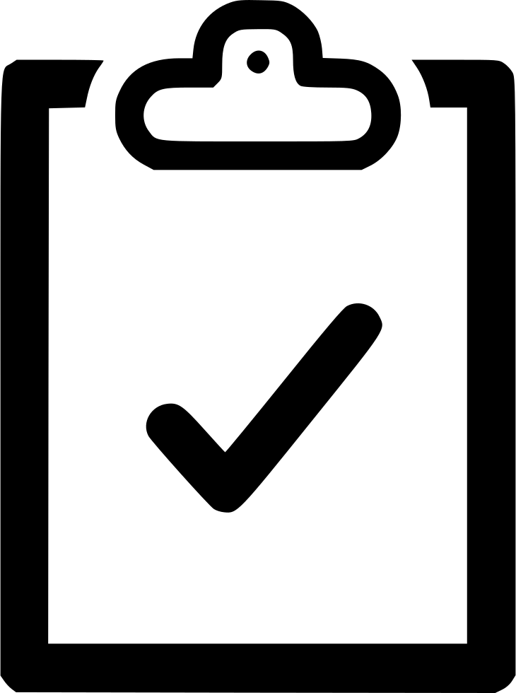 Checklist Comments - Checklist Icon (730x980)