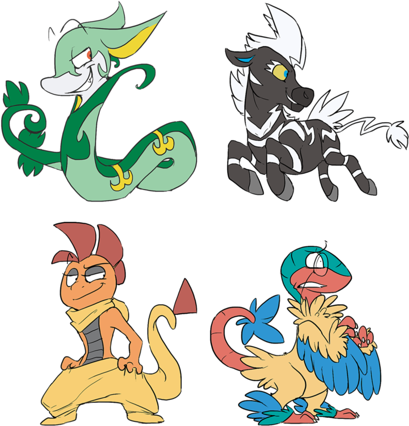 Six's A Crowd By Windflite - Cartoon (873x916)