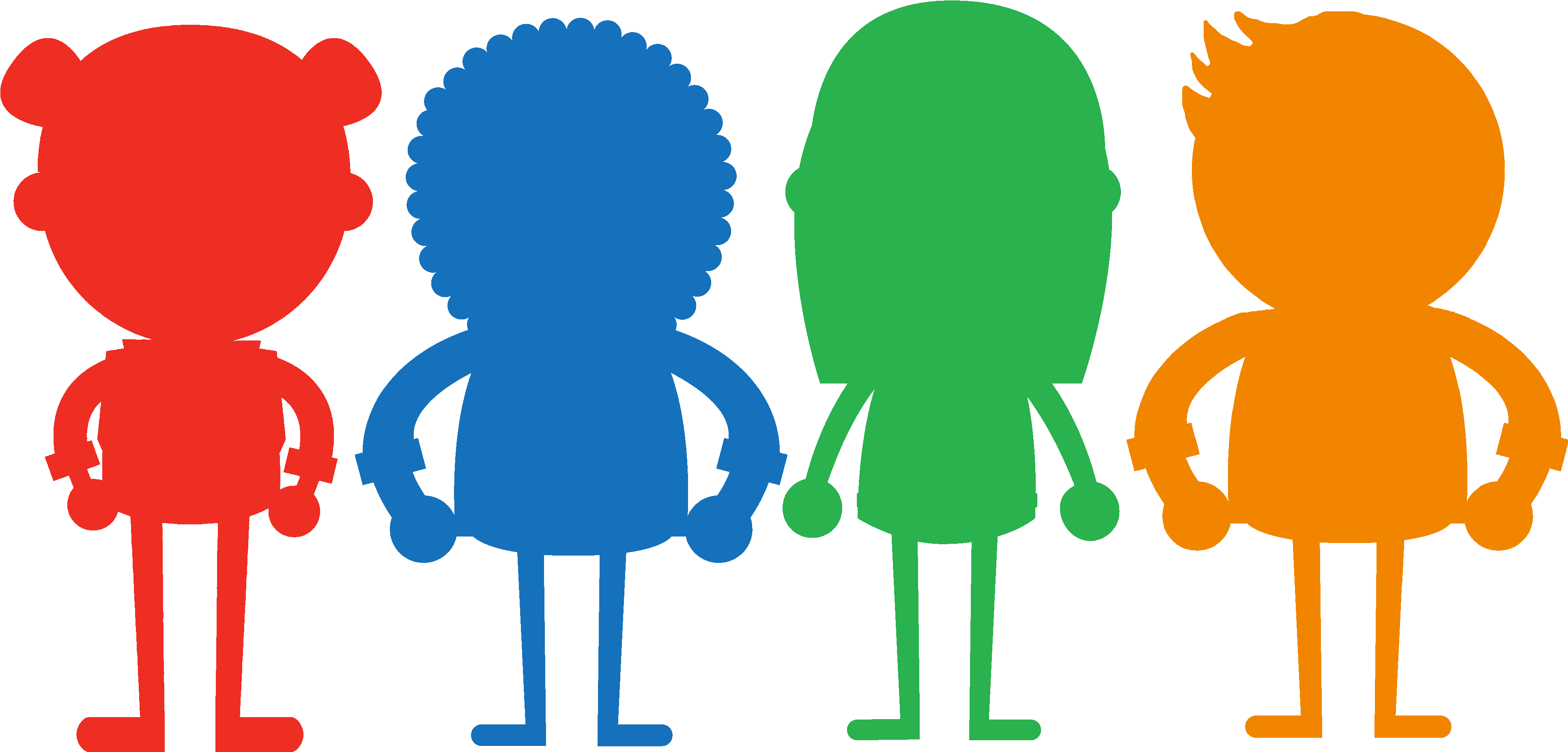 Colou-crowd - 情侣 图案 (4018x2073)