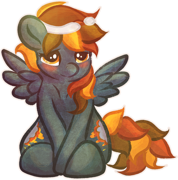 {personal Works} Not Used To The Holiday Crowds By - Cartoon (600x609)