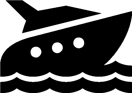 Pixel - Yacht Icon Png (512x512)