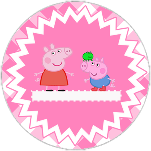 Caixinhas Divertidas Para Lembrancinhas "peppa Pig" - Starburst Vector Free (591x591)