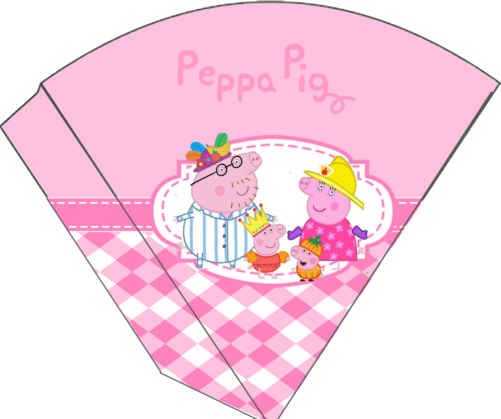Rótulo Chocolate Bis "peppa Pig" - Peppa Pig (1600x1340)