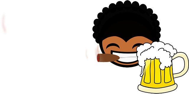 Powered Black, Man, Beer, Power, Cigar, And, Powered - 50% Irish 100% Drunk Shower Curtain (640x320)