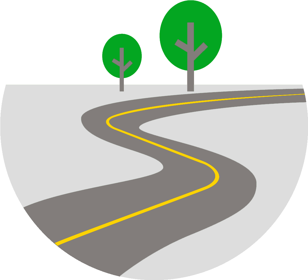 Roads And Bridges - Traffic Sign (1061x1061)