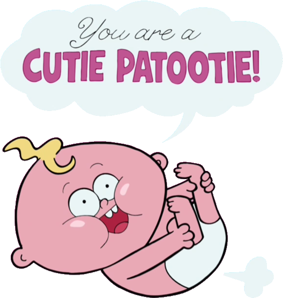 S1e6 Cutie Patootie - You Re A Cutie Patootie (589x620)