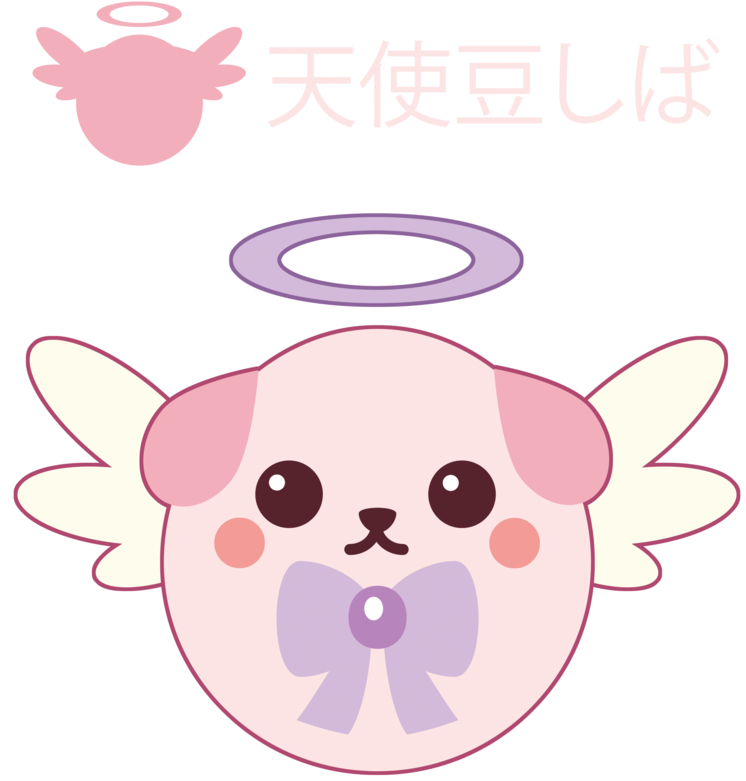 Mameshiba Tenshi For Yui Chan - Cartoon (800x862)