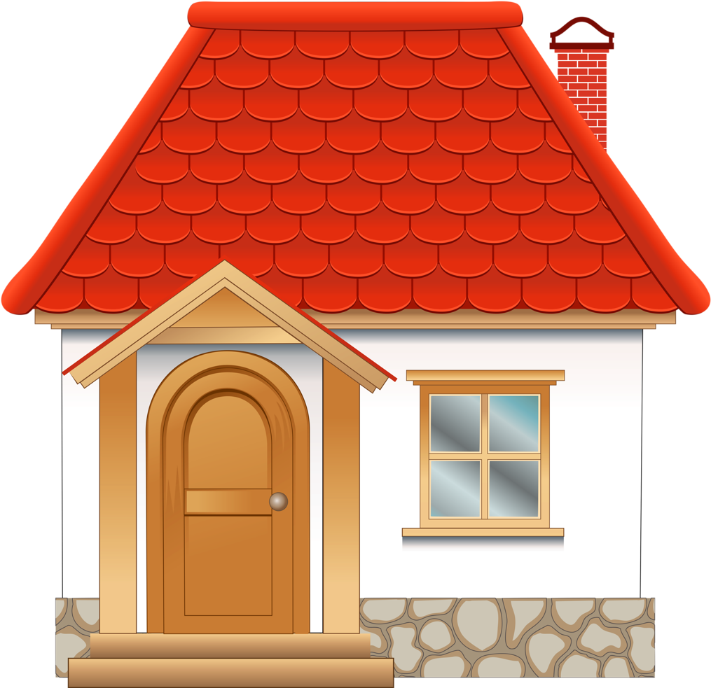 Casas, Palácios E Etc - House Cartoon Png (1024x982)