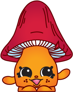 Milly Mushroom Variant Art - Mushroom Shopkin Season 4 (400x400)