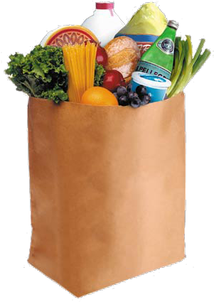 Compras Pues Trajimos La Despensa Ya Saben Mayonesa - Grocery Bag Of Food (300x448)