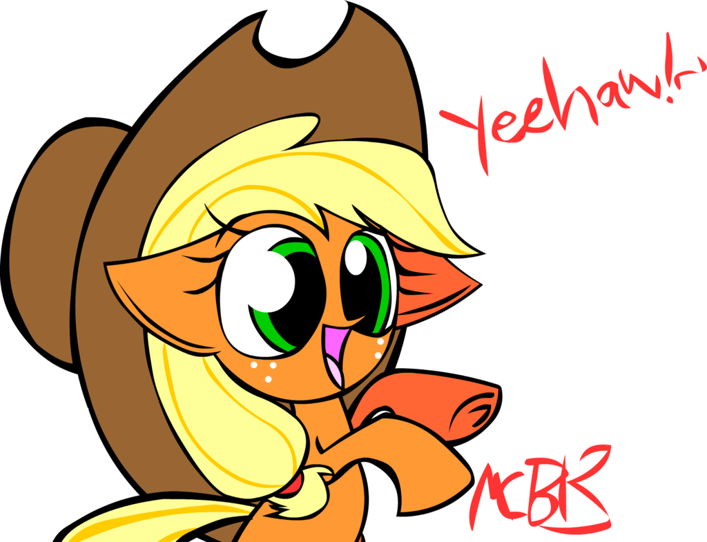 Yeehaw By Mushroom Cookie Bear - Cartoon (1024x785)