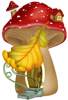 Champignons,png,tubes - Mushroom (371x500)