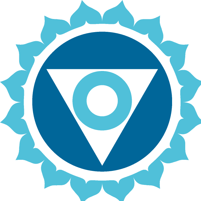 Throat Chakra Sticker - Chakra Symbols Png (688x688)