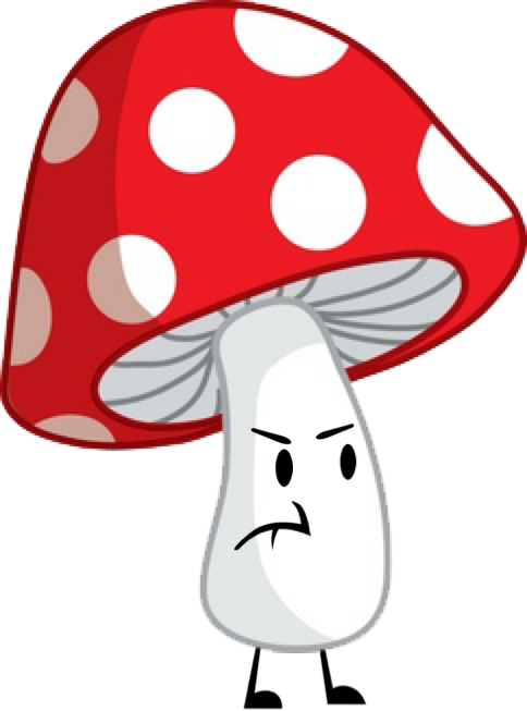 Mushroom By Rikuto221 - Mushroom Clip Art (484x653)