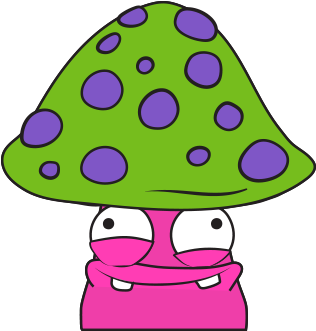 Mushy Mushroom Green - Grossery Gang Mushy Mushroom (400x400)