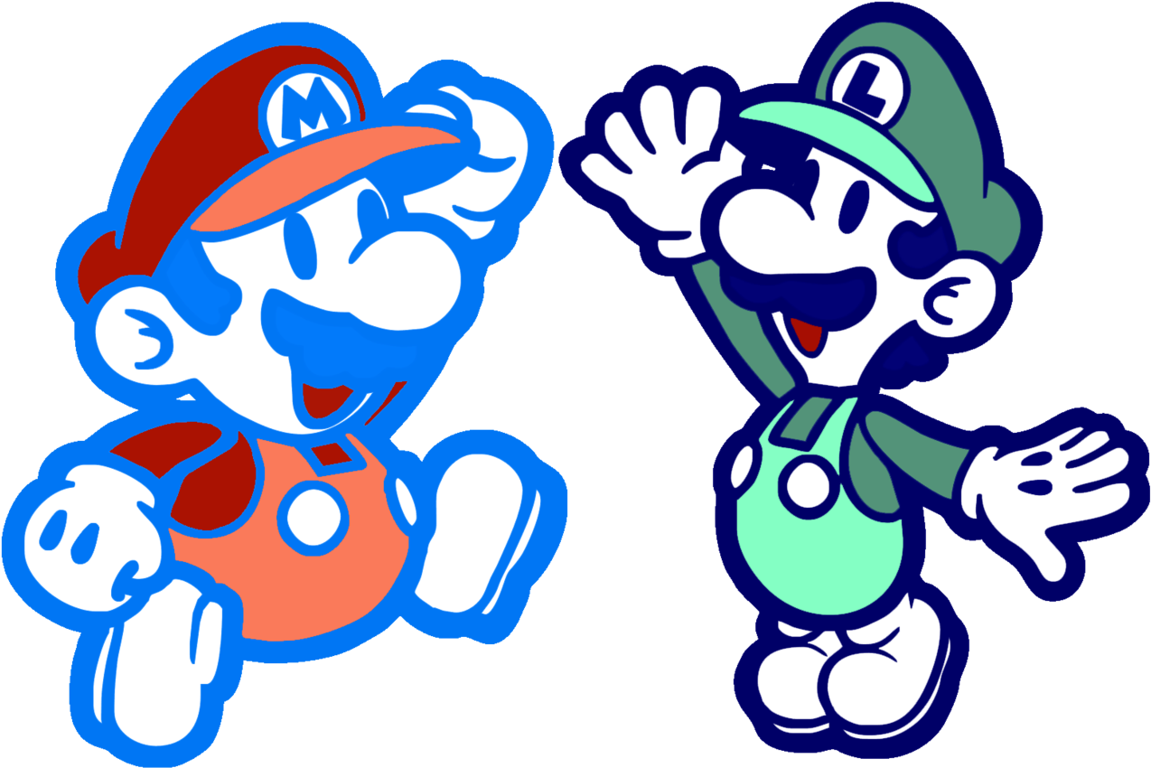 Loleegee2003 14 1 Paper Grand Dad And Grand Uncle By - Super Mario Bros Coloring Pages (1280x964)