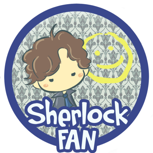 We Love Tumblr & Stationery By Thijs - Stickers Sherlock (500x500)