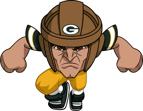 Leave A Reply Cancel Reply - Fathead Green Bay Packers Nfl Rush Zone Wall Decal (546x427)