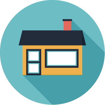 House Icon - Home Loan Icon Png (350x350)